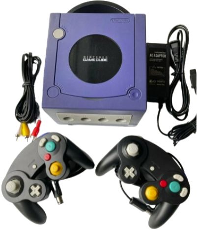 Nintendo GameCube Gaming Console with 2 Controllers Bundle