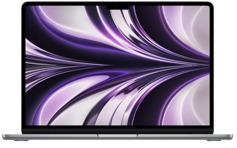 Apple MacBook Air (2022) 13.6-inch - Apple M2 Chip: 8-Core CPU/8-Core GPU - 8GB - SSD 256GB - Space Grey - Very Good - Standard Battery