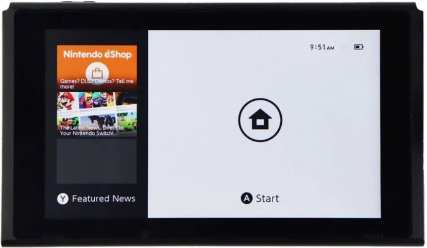 Nintendo Switch V2 Handheld Gaming Console ONLY