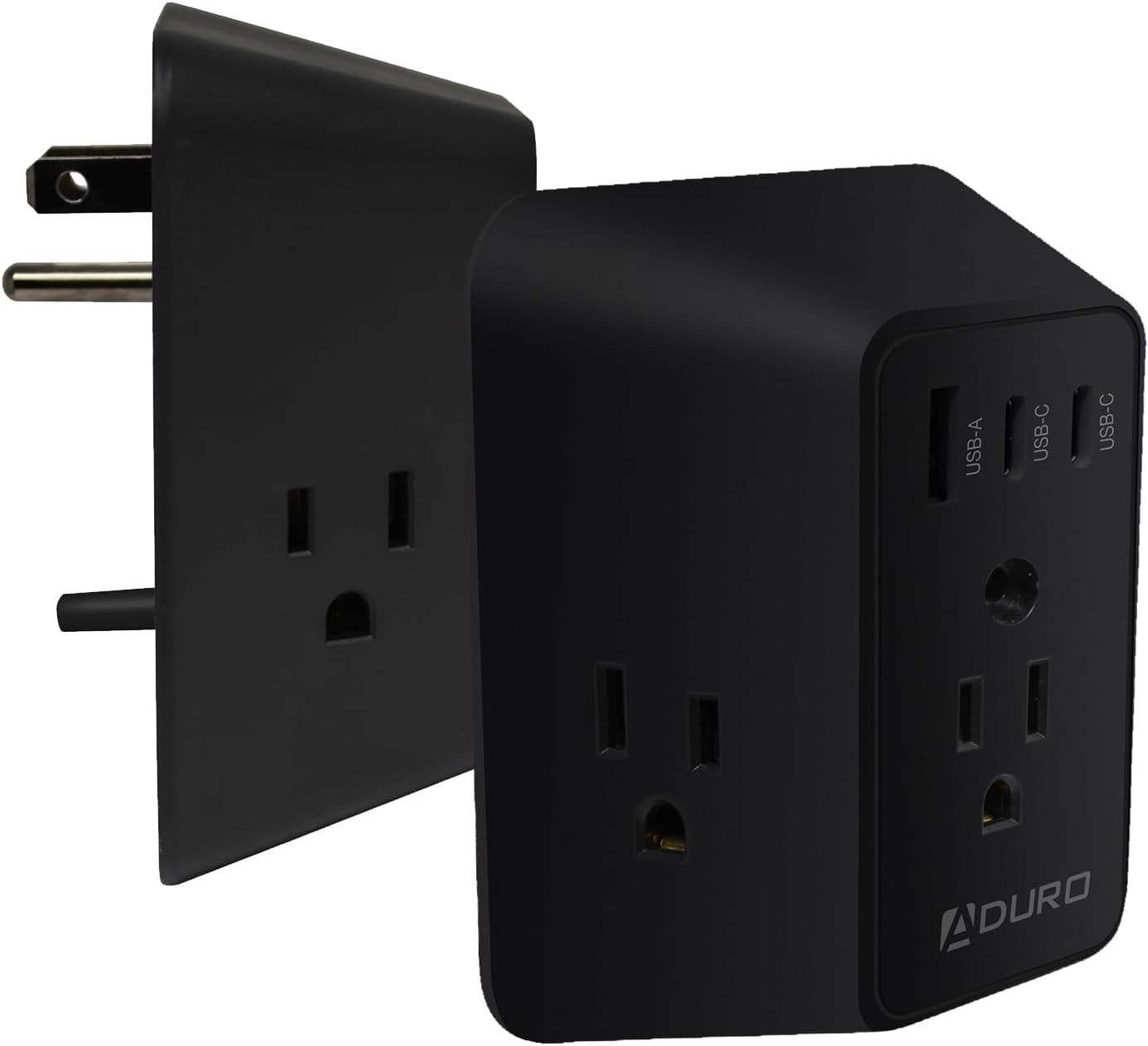 Aduro Multi Plug Outlet Extender Surge Protector Wall Charger