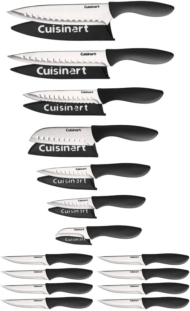 Cuisinart C77SS-22PKS Stainless Steel Cutlery Set 22-Piece